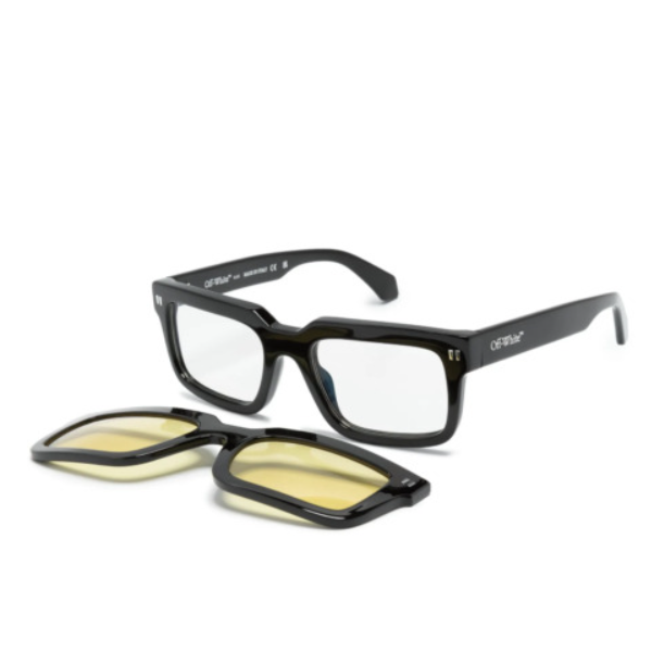 OFF WHITE 130 CLIP ON 1018 BLACK YELLOW